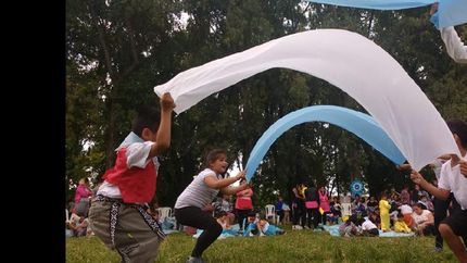 Más de mil chicos participaron de la jornada de cierre de año.