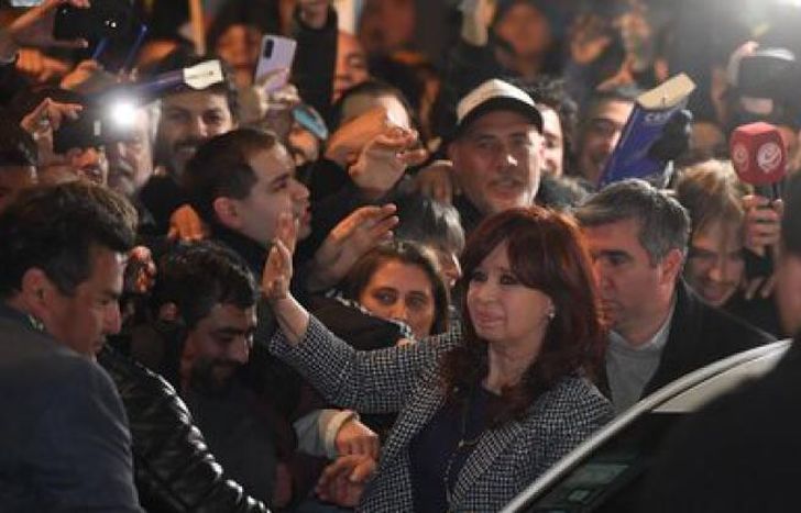 El día del intento de atentado a Cristina Kirchner.