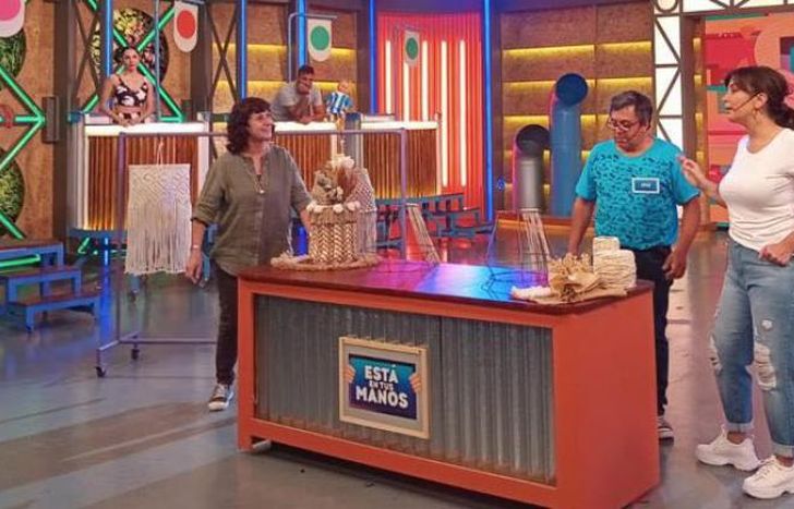 Participó de un programa de TV en canal 9.