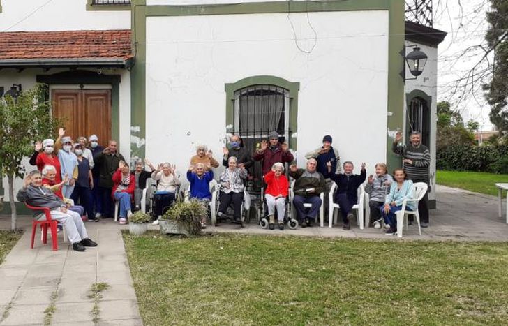 La estancia hoy es un geriátrico: los adultos contaron anécdotas.