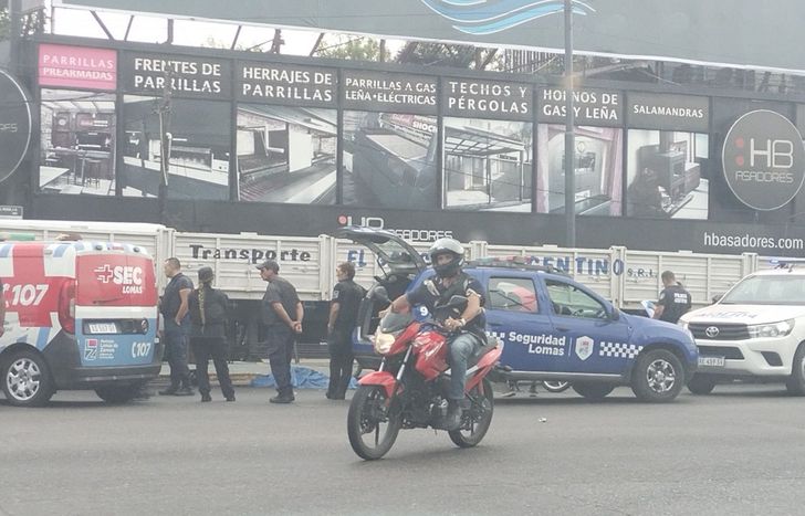 El operativo en Camino Negro.