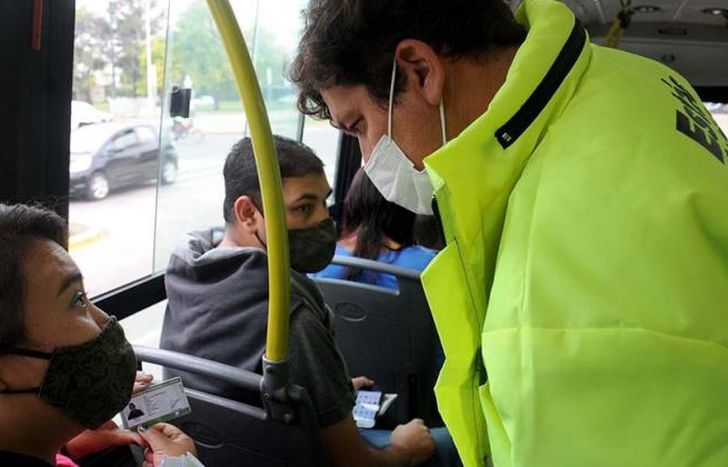 El uso del transporte tuvo una baja del 50%.