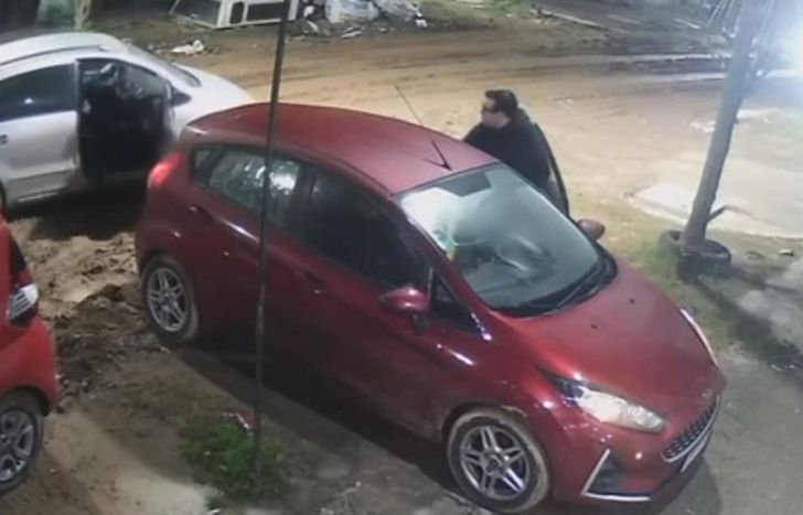 El hecho quedó filmado.