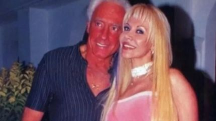 Guillermo Coppola y Alejandra Pradón, en los 90.