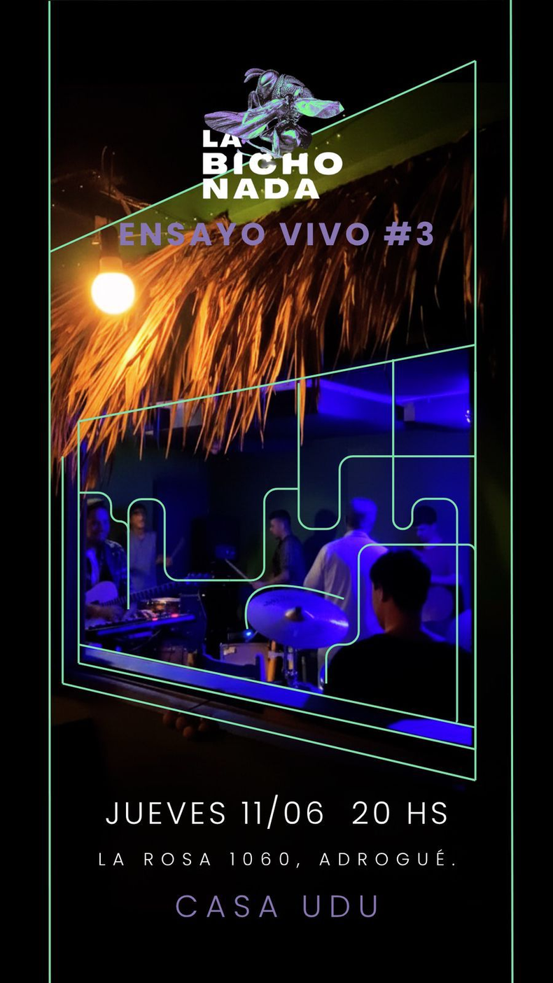 Música en vivo en Adrogué. 