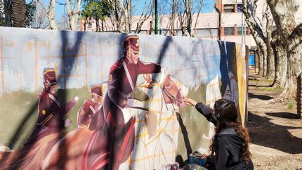 Jornada especial en la Plaza San Martín de Turdera.