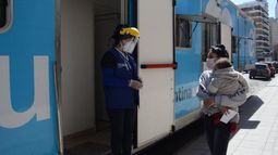 El trailer volvió este martes al centro de Lomas.