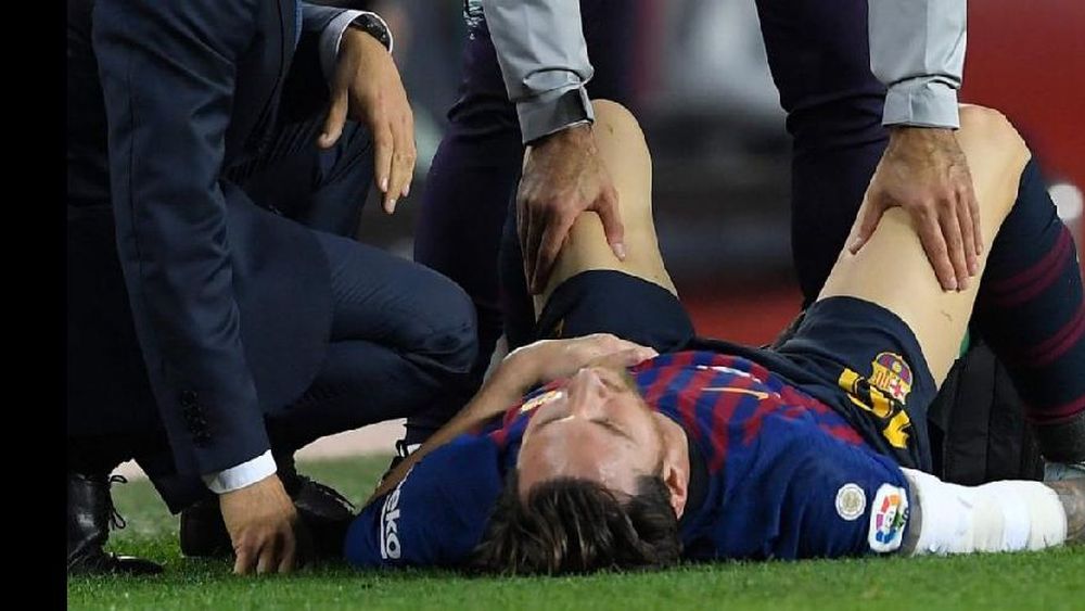 El argentino estará inactivo tres semanas por la fractura del radio del brazo derecho.