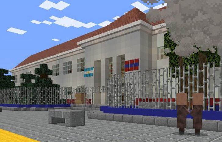 Se llama EnamCraft y es un juego de construcción.