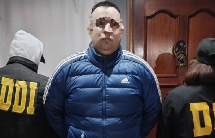 El acusado fue detenido luego de estar un año prófugo.