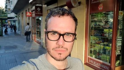 Martín Ortega, internado.
