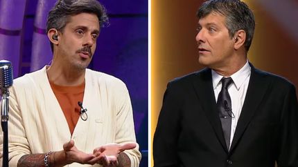 Rada y Mario Pergolini, picantes. Rada y Mario Pergolini, picantes.