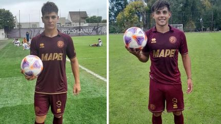 De Martis y Chavero son los rompe-redes de Lanús. De Martis y Chavero son los rompe-redes de Lanús.