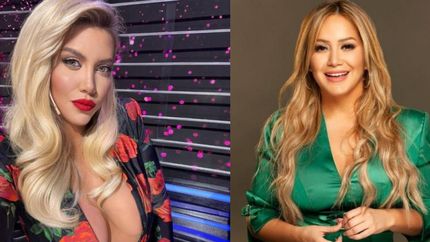 wanda nara se cruzo con karina en ¿quien es la mascara?