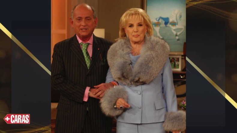 Mirtha Legrand y Chiche Gelblung.