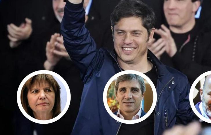 Axel Kicillof disparó contra Patricia Bullrich, Luis Caputo y Federico Sturzenegger.