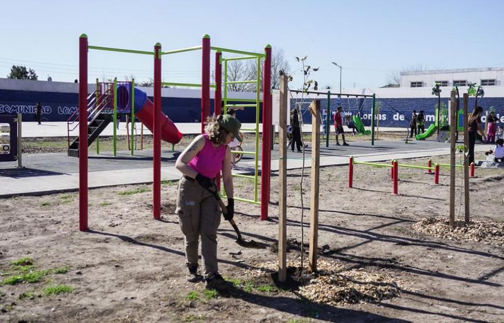 En muchas jornadas participaron vecinos, familias y alumnos de escuelas.