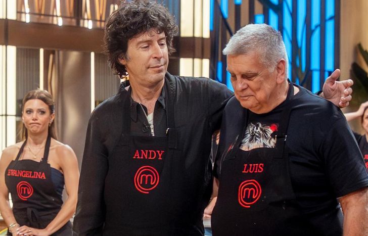 Luis Ventura, en su despedida de MasterChef Celebrity.