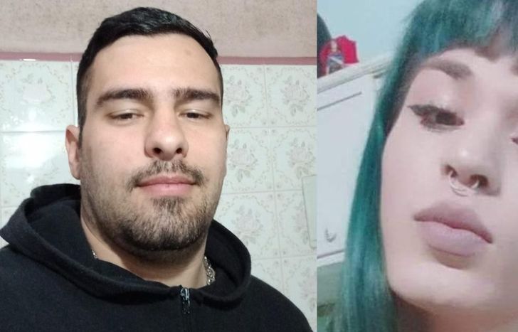 Emanuel Bugallo y su novia Tina Mosna, quien fue hallada culpable de su asesinato.