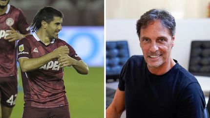 El ex Lanús fue a buscar a Gustavo López para pelearse. El ex Lanús fue a buscar a Gustavo López para pelearse.
