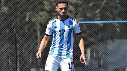 Bisanz, con la Albiceleste.