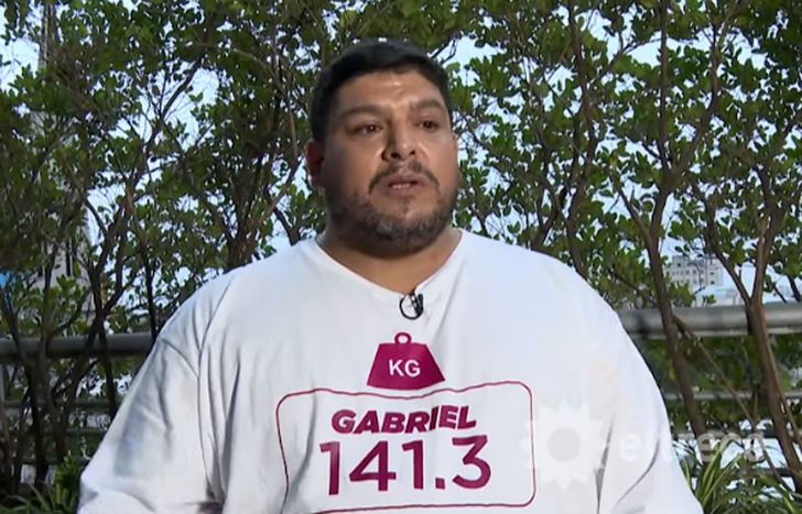 El lomense que es nuevo participante de Cuestión de Peso.&nbsp;