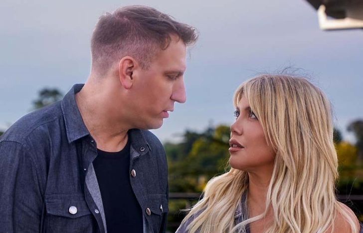 Maxi López y Wanda Nara, en una serie.&nbsp;
