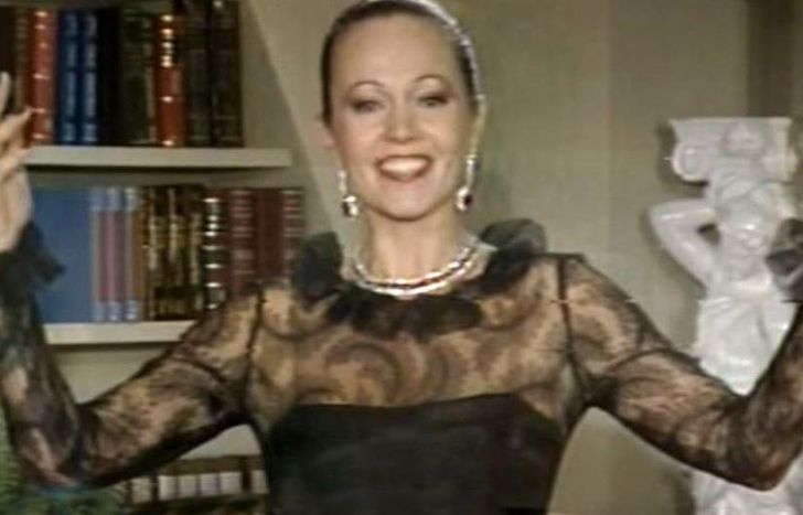 Pinky inaugurando la televisión en colores.