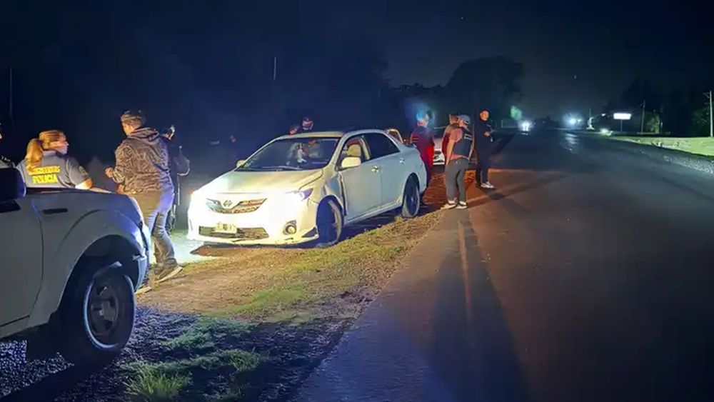 El momento de la detención. El momento de la detención.