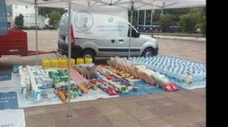 Realizan una nueva colecta en la Plaza Grigera para ayudar a familias de Chaco