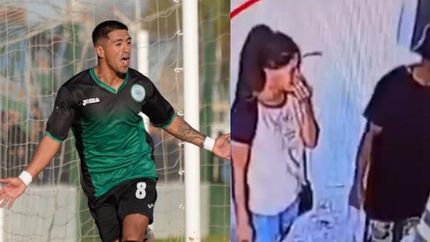 Enzo Chamorro, detenido por el femicidio de Malena Soto en un hotel alojamiento de Budge, había sido jugador de fútbol.