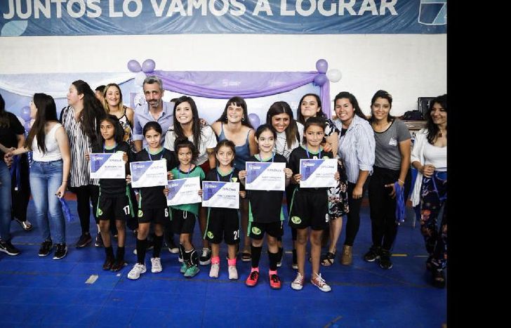 hubo alegría y festejo en el microestadio.
