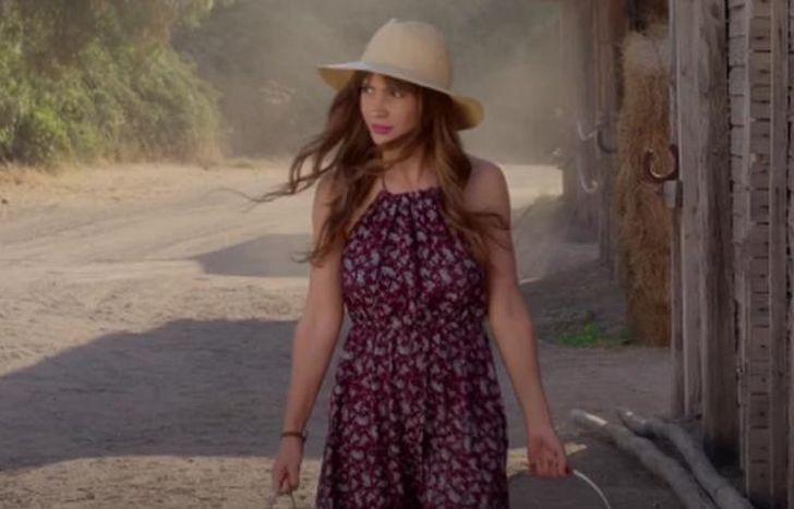 Celeste Cid, en escena.