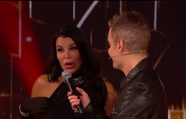 Charlotte Caniggia con Santiago del Moro.&nbsp;