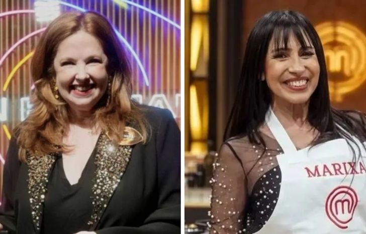 Andrea del Boca y Marixa Balli.&nbsp;