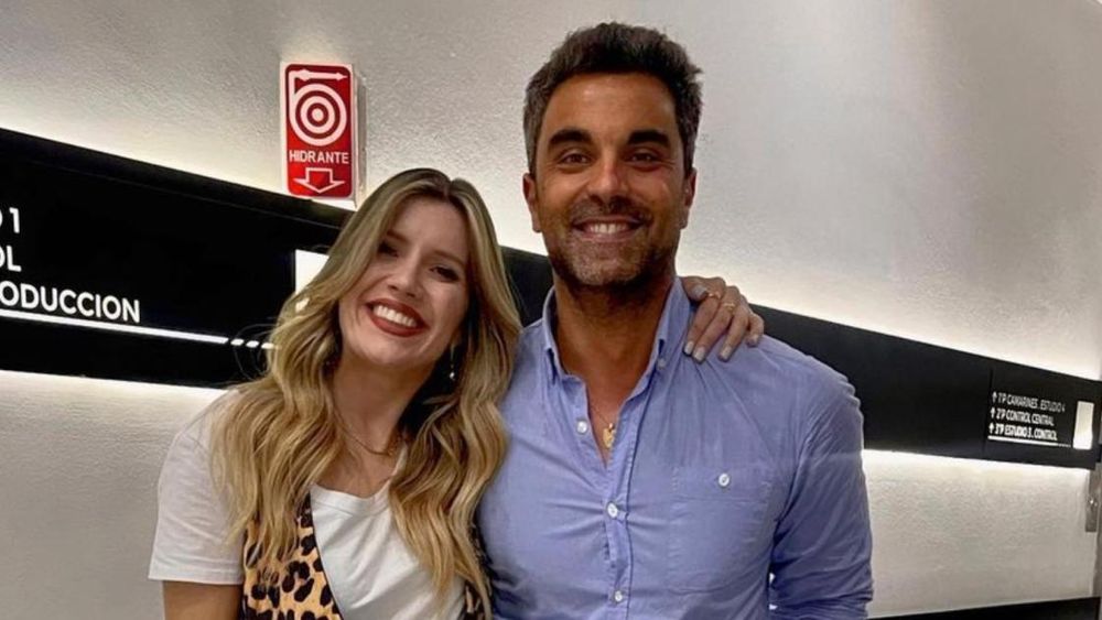 Laurita Férnández y Peluca Brusca, separados.