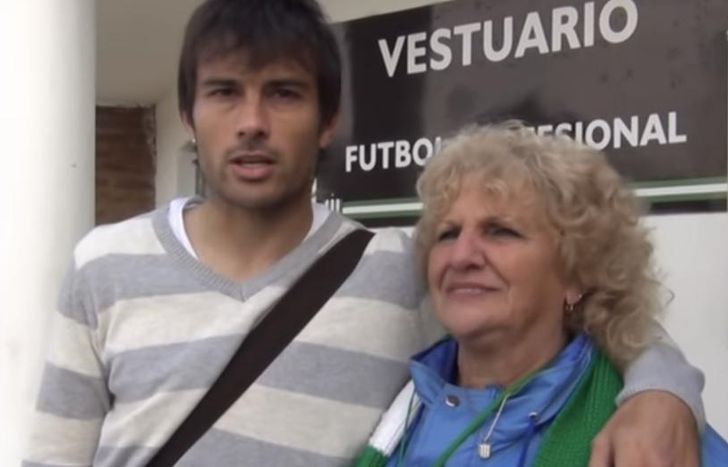 Marta junto a Darío Cvitanich.