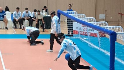 El goalball fue creado específicamente para personas ciegas o con baja visión. El goalball fue creado específicamente para personas ciegas o con baja visión.