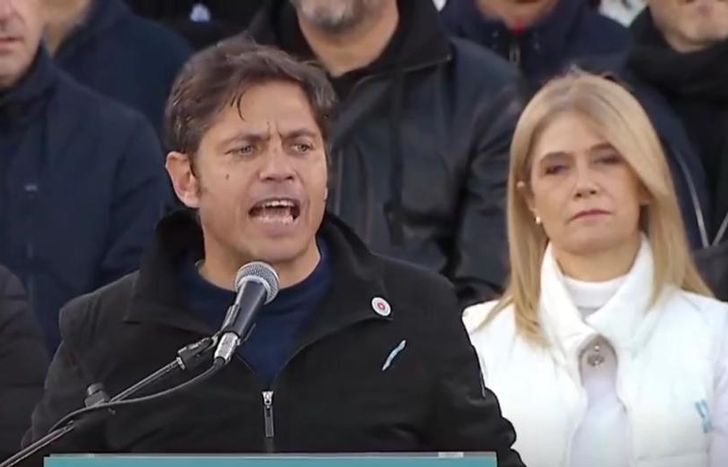Axel Kicillof fue lapidario con Javier Milei.