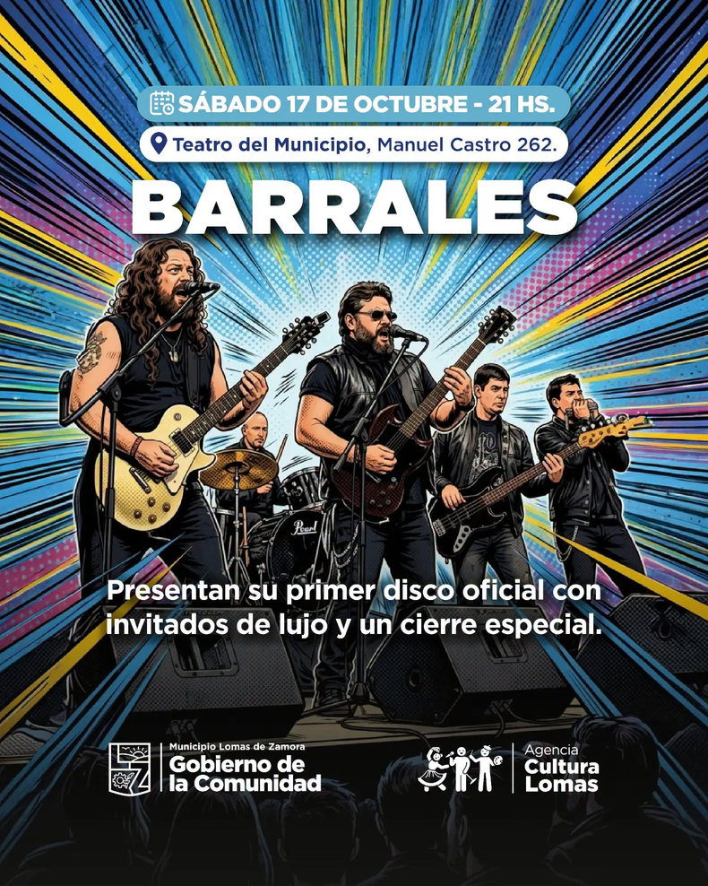 Música en vivo en Lomas de Zamora. 