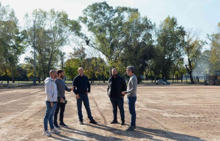La infraestructura deportiva no para de crecer, destacó Insaurrale.