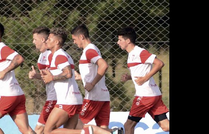 el plantel se entrena en Balcarce.
