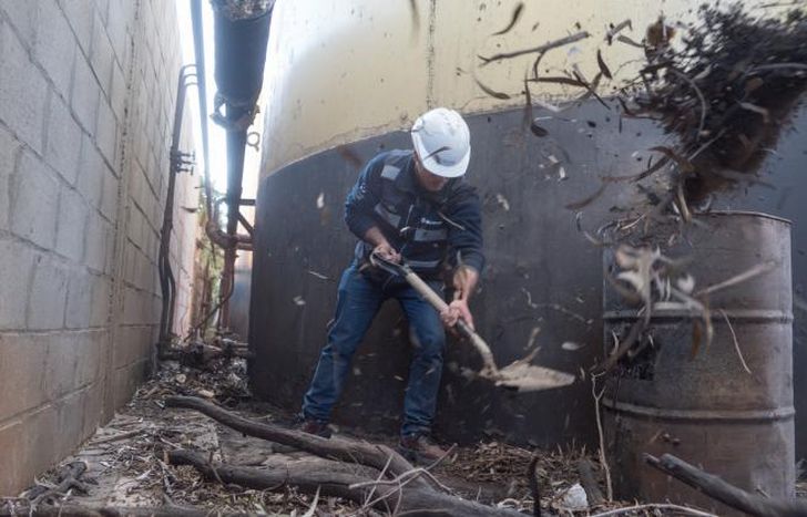 El equipo de fiscalización trabajó dos días en la empresa.