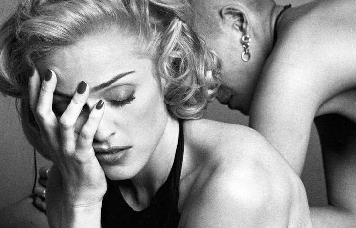 Fotos eróticas de Madonna.