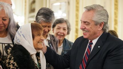 Alberto Fernández se expresó en redes sociales por la recuperación del nieto 133.