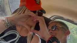 L-Gante y Wanda Nara.