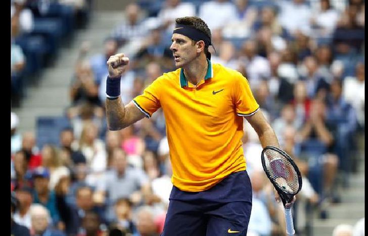 Del Potro estuvo firme con sus golpe y derrumbó el sueño de Nadal.