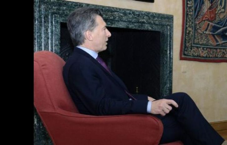 macri almuerza