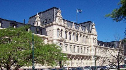 Palacio Sarmiento, sede del ministerio de Educación.