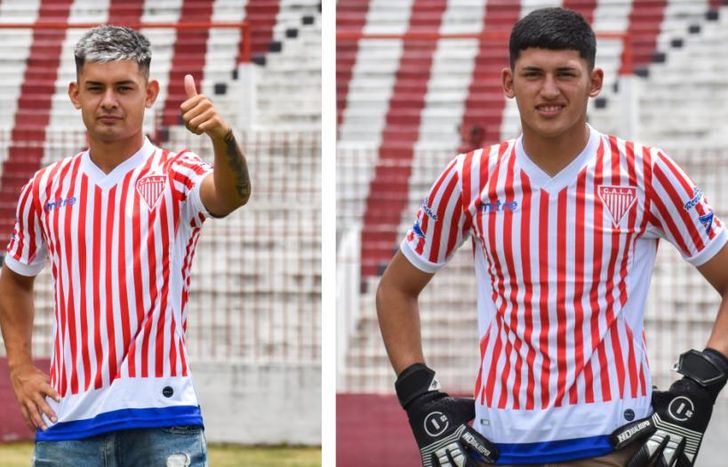 Darío Balmaceda y Taiel Arancibia se transformaron en jugadores profesional del Milrayitas.
